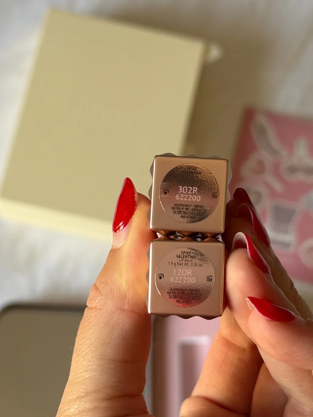 Spike Valentino Lipstick and Lipbalm Kit